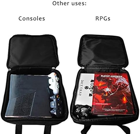 GAME TRAVEL BAG | Tasche zum Tragen von Brettspielen | 2 KOMMENTE | GEPOLSTERT 10mm, Griff, Band, Tr