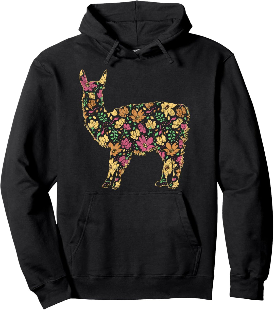 Vintage Lama Pullover Hoodie