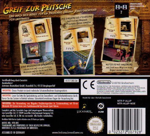 Indiana Jones und der Stab der Könige Nintendo DS, Nintendo DS