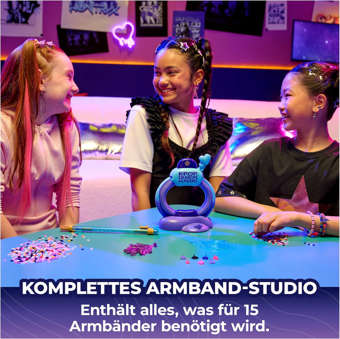 Cool MAKER K-Pop Demon Hunters Heishi Armband-Studio ‒ Armband-Bastelset für Kinder, DIY Schmuckset