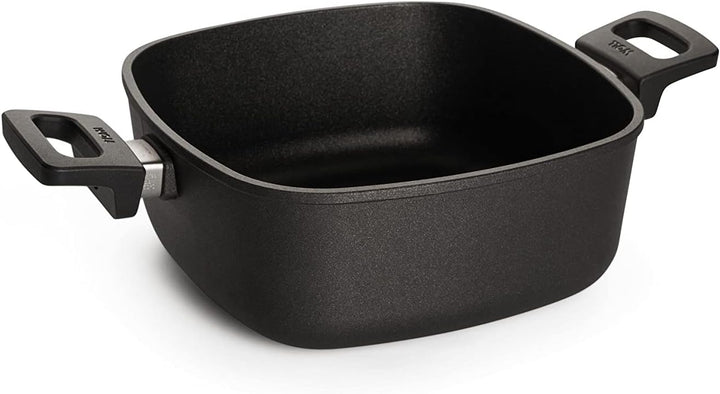 Woll Induktion Nowo Titanium Guss-Kasserolle viereckig-Induktiv, 24 x 24 cm, 10 cm hoch, 4.0 Liter,