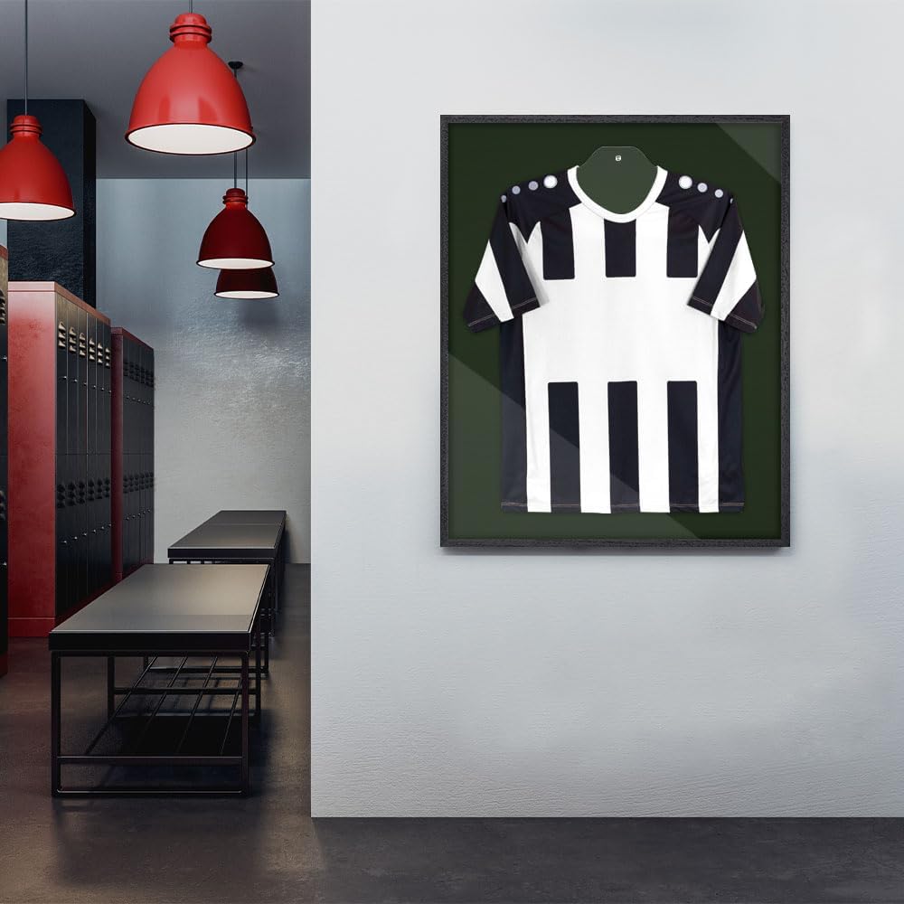 Bildershop-24 Objektrahmen Trikotrahmen Vario inkl. Bügel und Passepartout 60x90cm Schwarz (lackiert