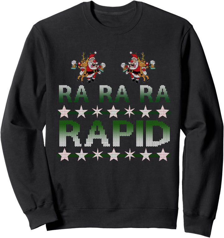 Ugly Ra Ra Ra Rapid X- Mas Fussball I Weihnachten Sweatshirt