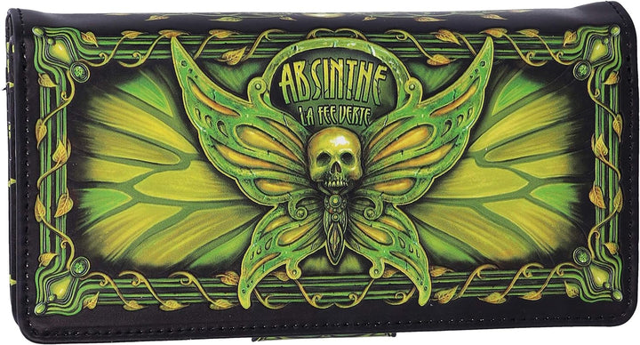 Nemesis Now Absinthe La Verte Geldbörse mit grüner Fee, 18.5cm