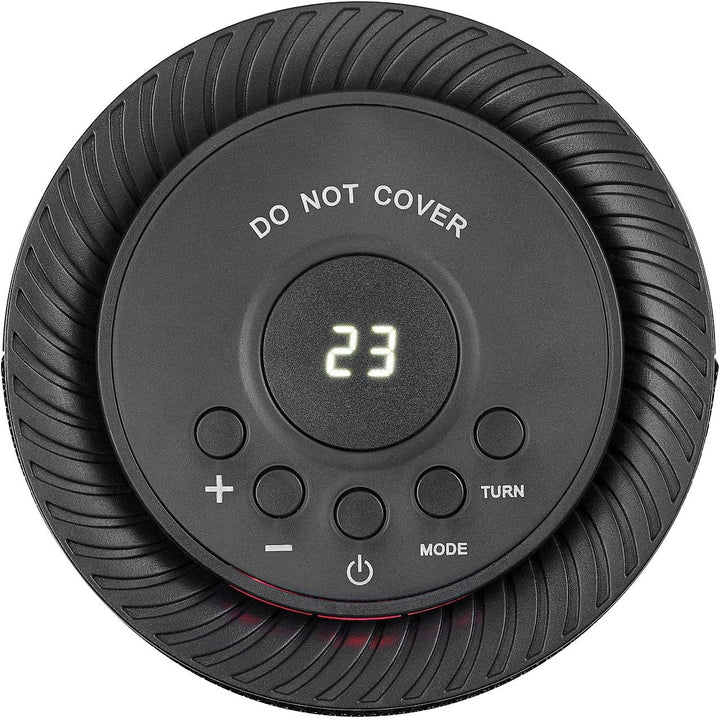 Carlo Milano Digitaler Keramik-Tisch-Heizlüfter, 3 Stufen & Oszillation, 1.200 Watt