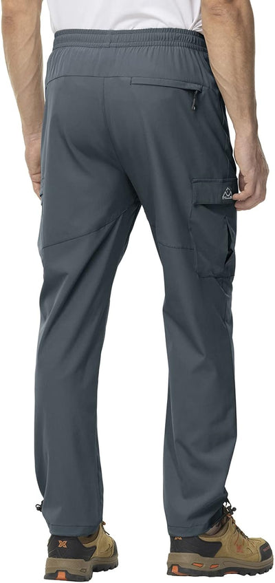 donhobo Herren Wanderhose Outdoorhose Leichte Schnell Trocknende Atmungsaktiv Sommer Campinghose Tre