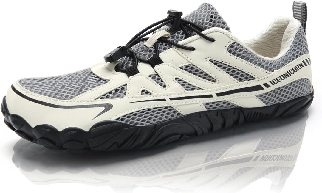 IceUnicorn Barfussschuhe Herren Damen Traillaufschuhe Fitnessschuhe Knit Minimalistische Breiter Zeh