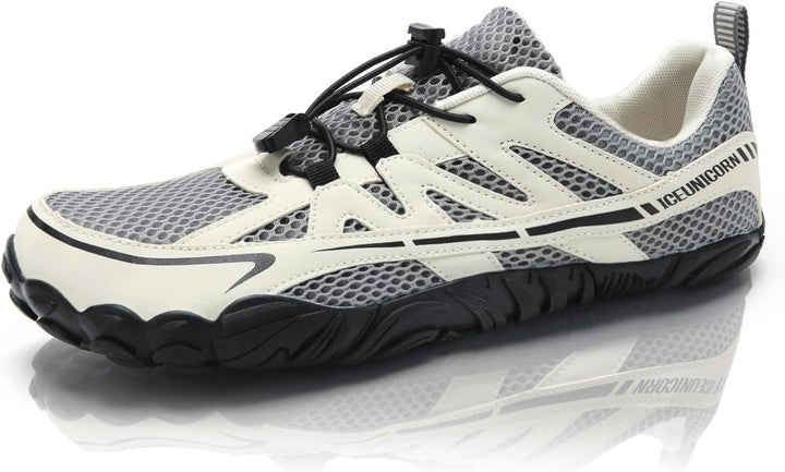 IceUnicorn Barfussschuhe Herren Damen Traillaufschuhe Fitnessschuhe Knit Minimalistische Breiter Zeh