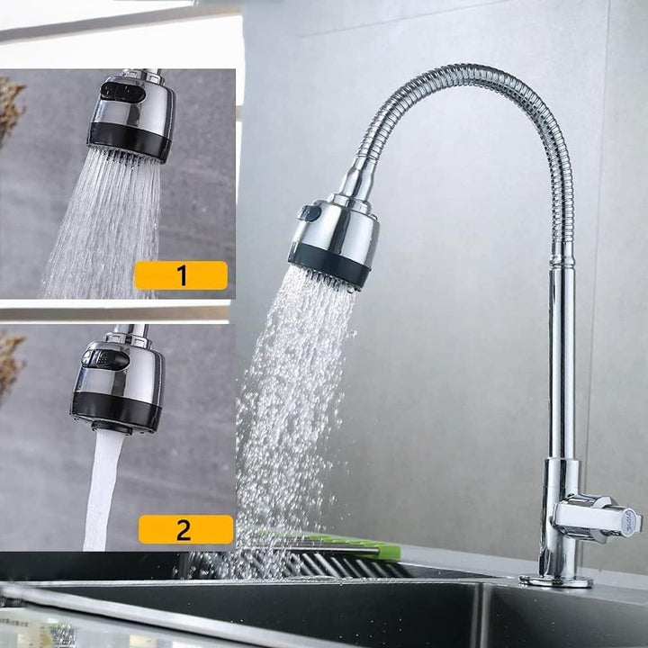 Wasserhahn Küche, Waschbecken Armaturen, Küche Spültischarmatur, Küchenarmatur 360° Schwenkbar Mit B