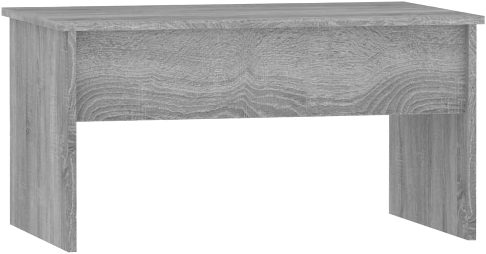 WIFESE 80x50,5x41,5 cm Couchtisch Höhenverstellbar Beistelltisch Wohnzimmertisch Kleiner Tisch Wohnz