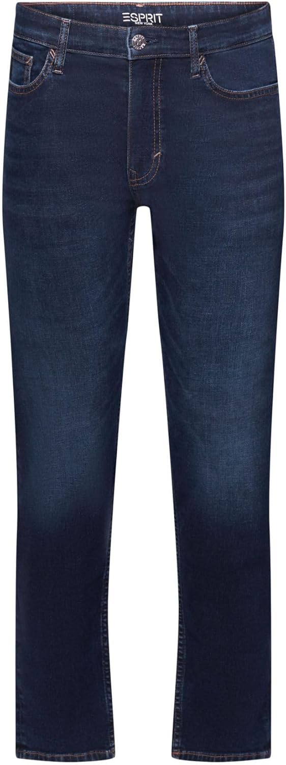 ESPRIT Herren Jeans 28W / 32L 901/Blue Dark Wash, 28W / 32L 901/Blue Dark Wash