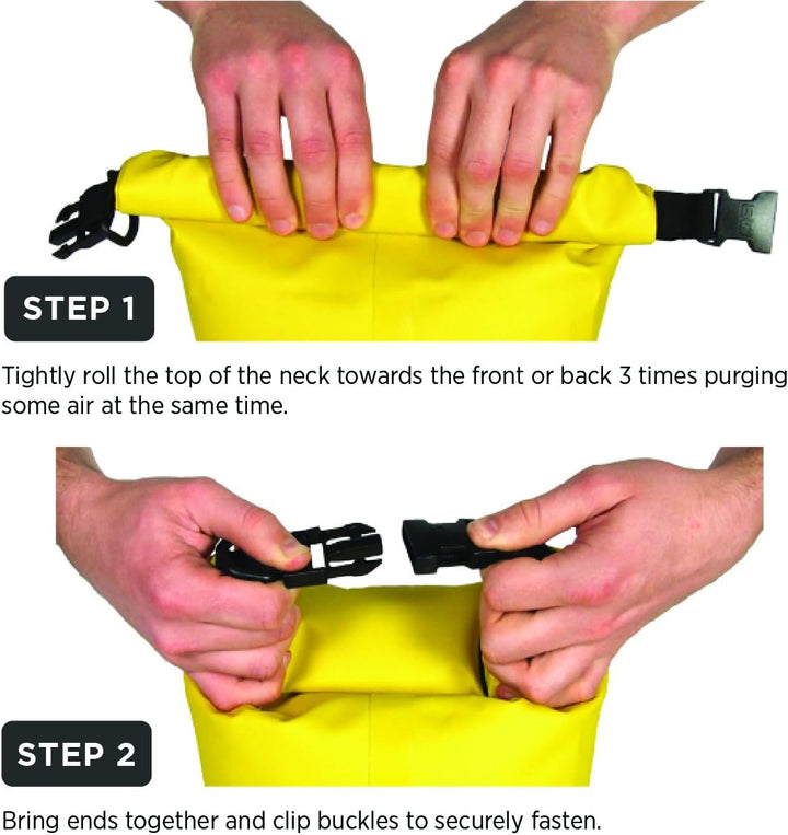 Overboard wasserdichte Trockenröhrentasche mit verstellbarem Schulterriemen zum Bootfahren, Kajak, A