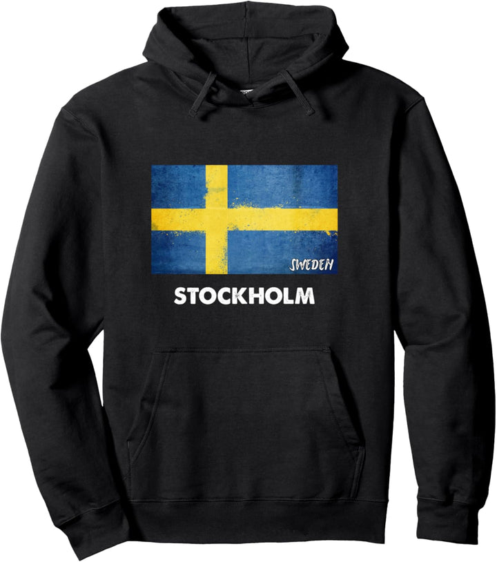 Stockholm Schweden Pullover Hoodie