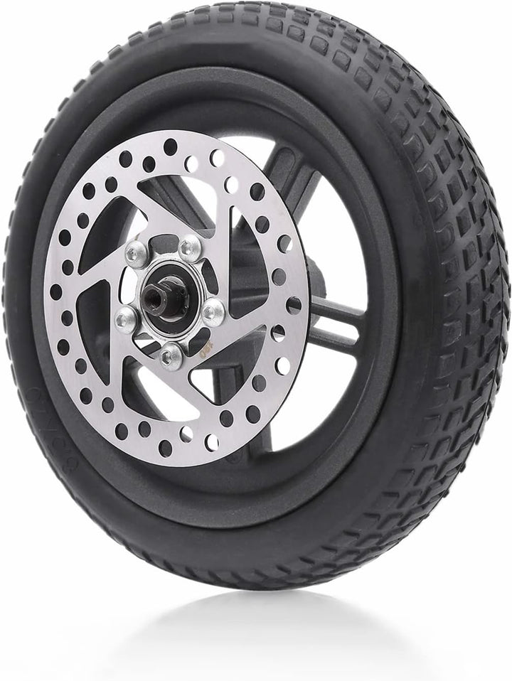 Alomejor 8,5-Zoll-Elektroroller-Hinterrad-Ersatzreifen mit 120-mm-Scheibenbremssatz für M365 Pro
