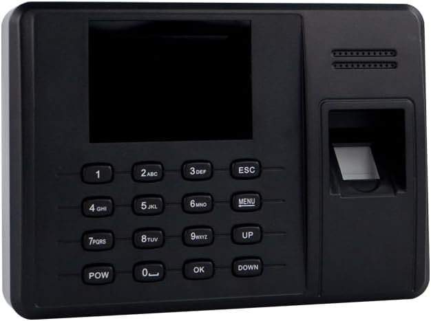 TimeClock-200NWEPI Zeiterfassung, WiFi, Web, P2P, bis zu 1000 Mitarbeiter, Fingerabdruckprüfung, RFI