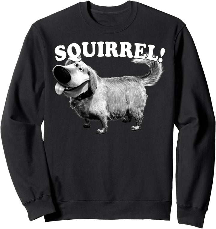Disney Pixar Up Dug Squirrel Sweatshirt