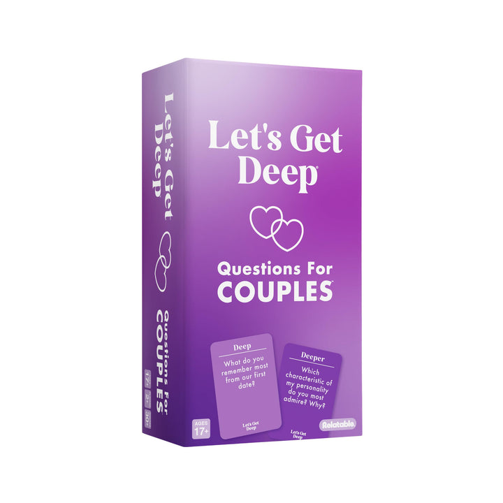WHAT DO YOU MEME?, Let's get deep US, Exciting question Game for Couples, 3 Intimacy Levels, Ideal f
