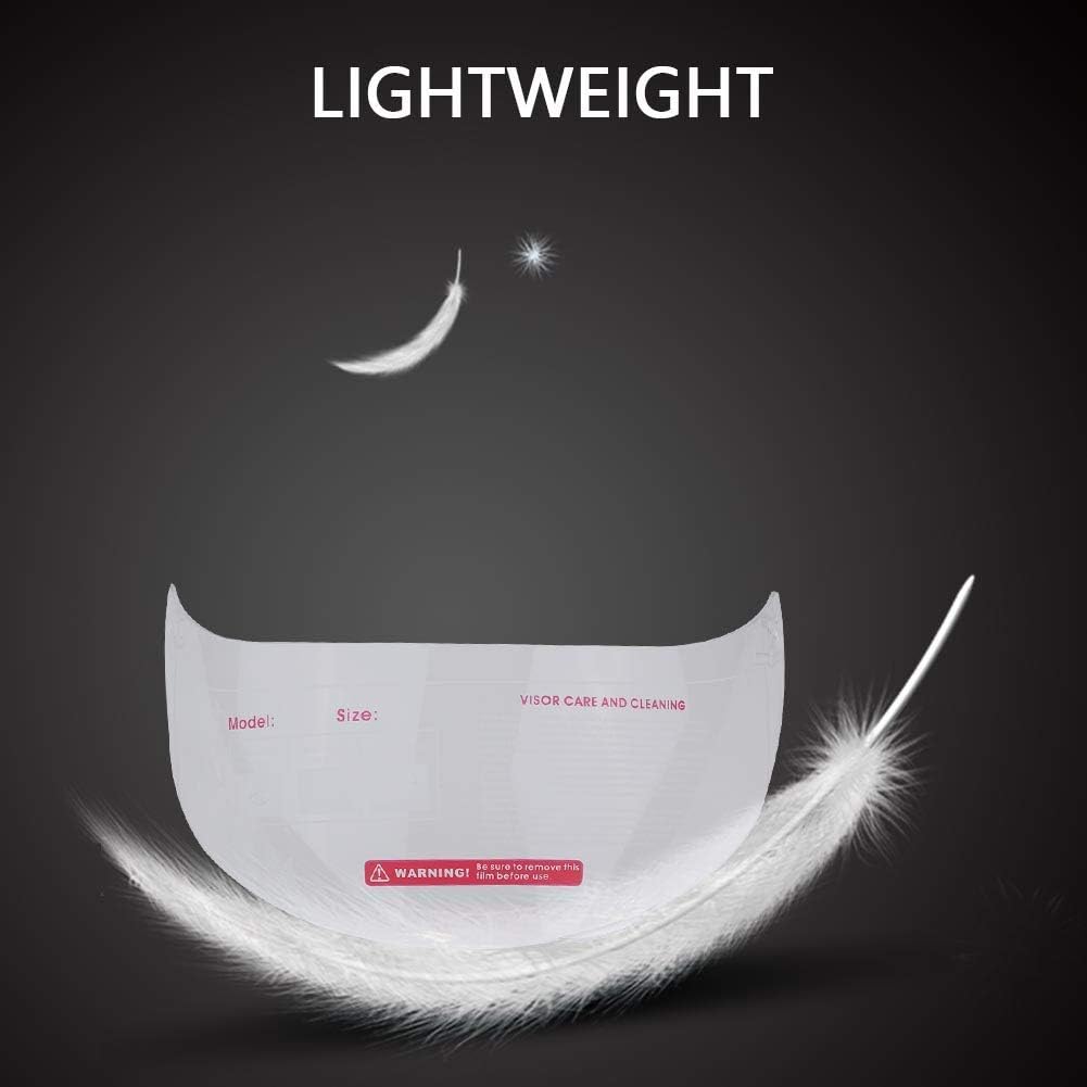 Motorrad Helm Visier Lens Windschutzscheibe Ersatz für 316 902 AGV K5 K3SV transparent (nicht für K3