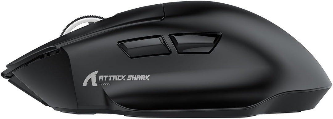 ATTACK SHARK V6 65g Superlight Mouse with Magnetic Charging Dock, PixArt PAW3311 Gaming Sensor, 2500