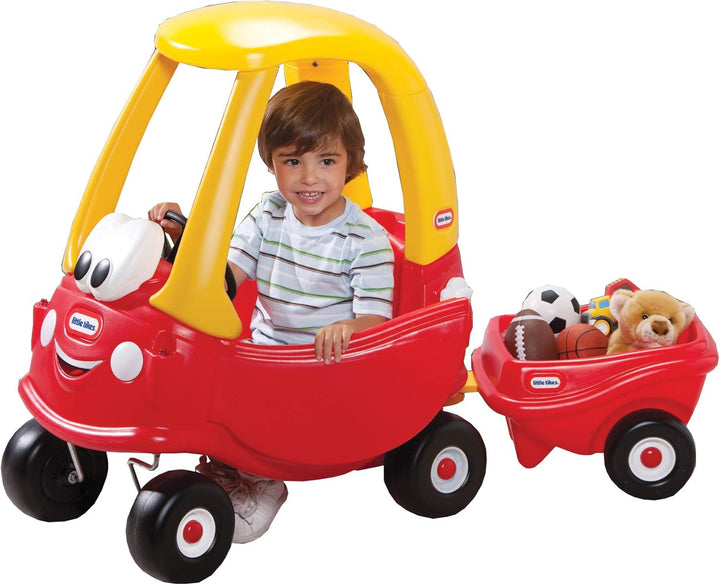 Little Tikes Cozy Coupe-Anhänger. Für Spielzeug & Puppen. Robuste Konstruktion für Drinnen und Draus