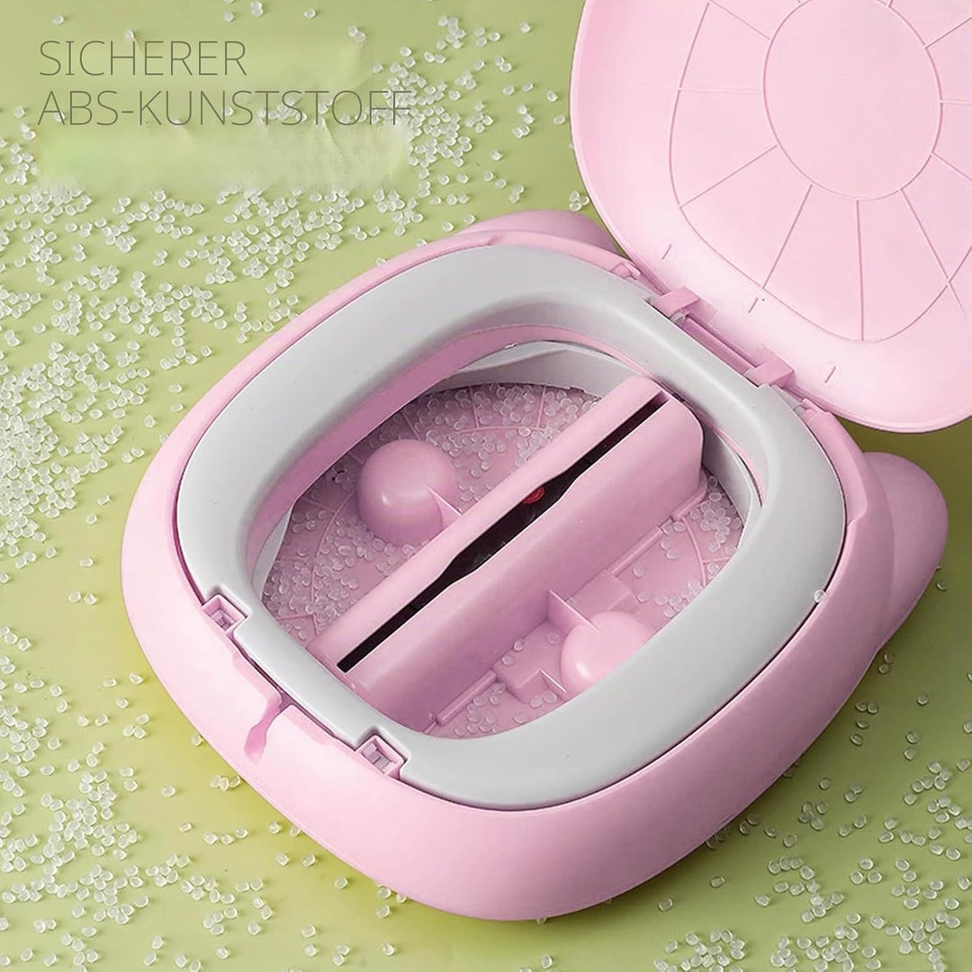 Faltbarer Toilettensitz Kinder,Töpfchen Falttoilette Kinder,Tragbares Reise-Klapptöpfchen,Toilettens