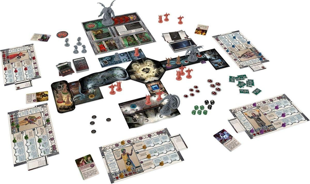 Asmodee | CMON | Cthulhu: Death May Die – Staffel 1 | Grundspiel | Expertenspiel | Dungeon Crawler |