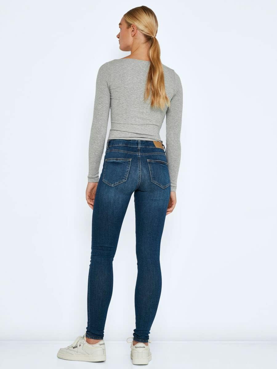 Noisy may Damen Jeans 25W / 30L Medium Blue Denim/, 25W / 30L Medium Blue Denim/