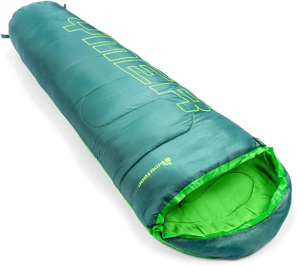 meteor Ymer Ultraleicht Kinderschlafsack – Temperaturbereich –5°C bis 11°C – komfortabler Schlafsack