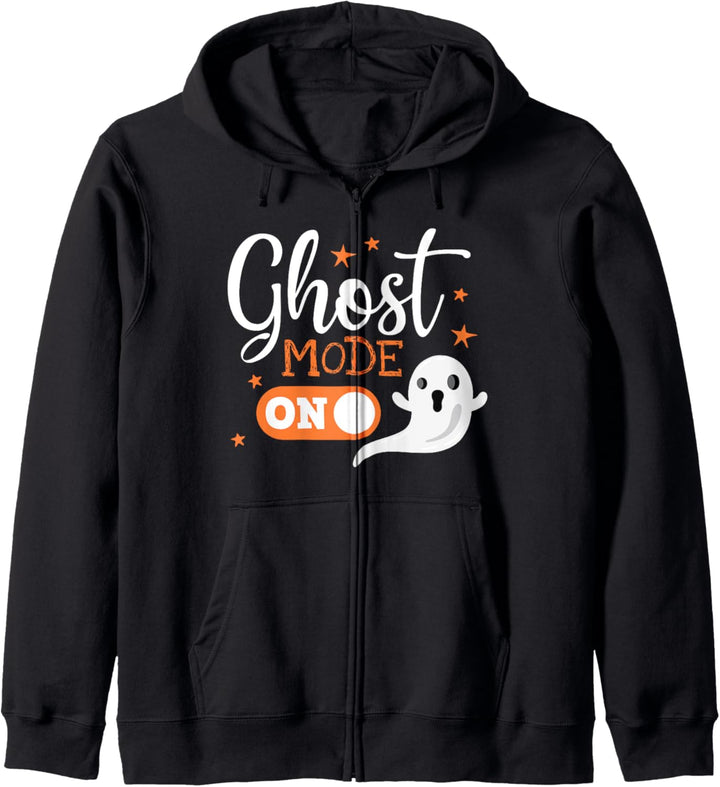 Lustiges Happy Halloween-Geistermodus auf Ghoul Kostüm Kapuzenjacke