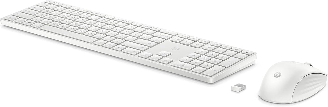 HP 650 kabellose Tastatur und Maus Bundle (20 programmierbare Tasten, QWERTZ Layout, 4.000 DPI, USB