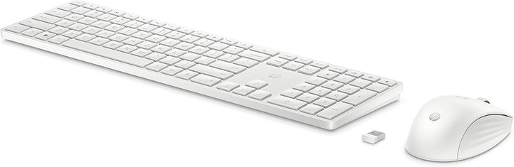 HP 650 kabellose Tastatur und Maus Bundle (20 programmierbare Tasten, QWERTZ Layout, 4.000 DPI, USB