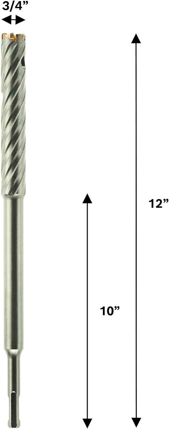 BOSCH RC2124 SDS Plus Bewehrungsschneider, 3/4 Zoll x 30,5 cm, Grau