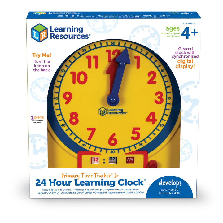 Learning Resources Primary Time Teacher 24-Stunden-Uhr
