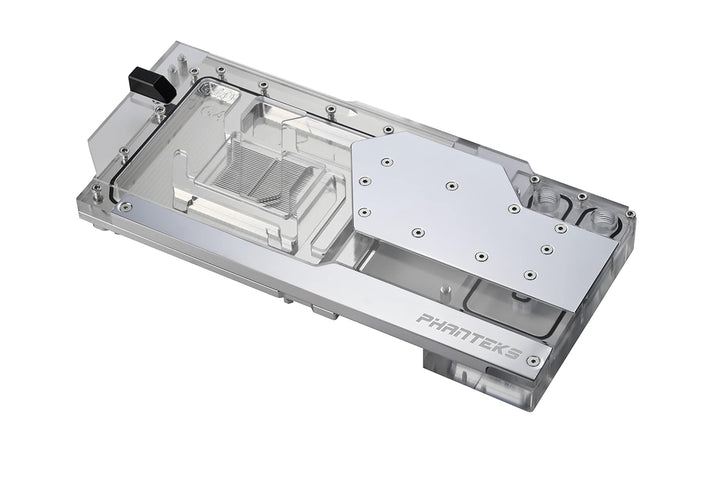 Phanteks RTX 4080/90 Wasserblock inkl. Backplate für Asus, D-RGB - chrom
