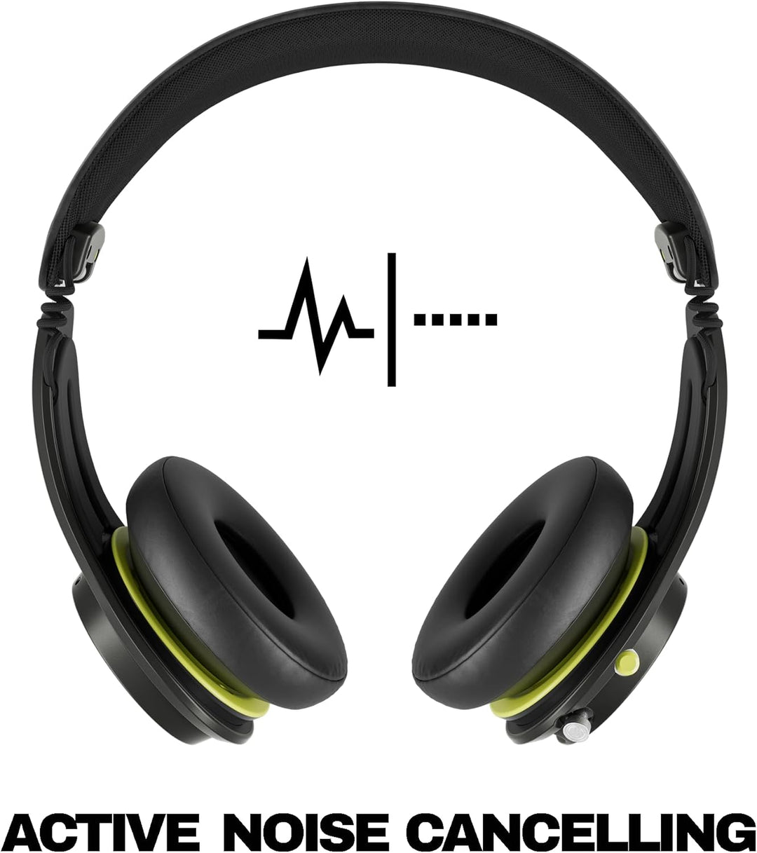 Skullcandy Icon ANC On-Ear Active Noise Cancelling Wireless Bluetooth Kopfhörer, 60 Stunden Akku, Mi