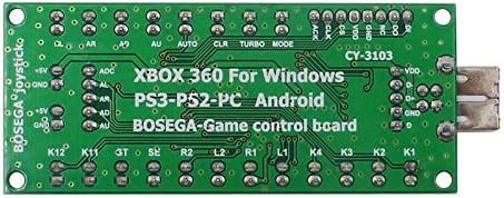 SJ@JX Arcade USB Encoder PC PS3 Android PS3 Encoder Power 5V Zero Delay Arcade Joystick Android Enco