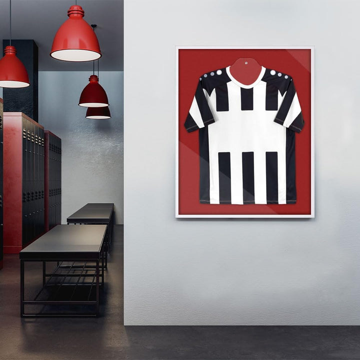 Bildershop-24 Objektrahmen Trikotrahmen Vario inkl. Bügel und Passepartout 60x90cm Weiss (lackiert)