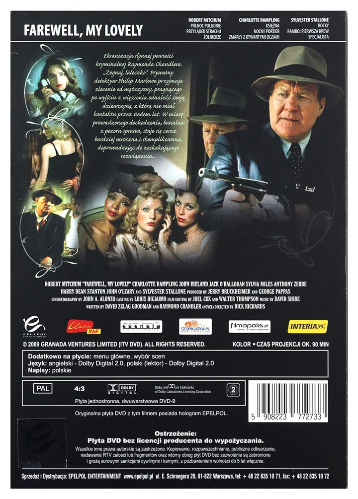 Farewell, My Lovely [DVD] [Region 2] (IMPORT) (Keine deutsche Version), DVD
