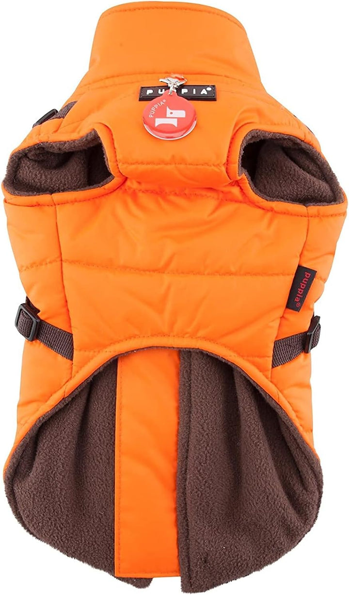 Puppia Authentische Winterweste, Mountaineer II, Small, Orange Orange S, Orange S