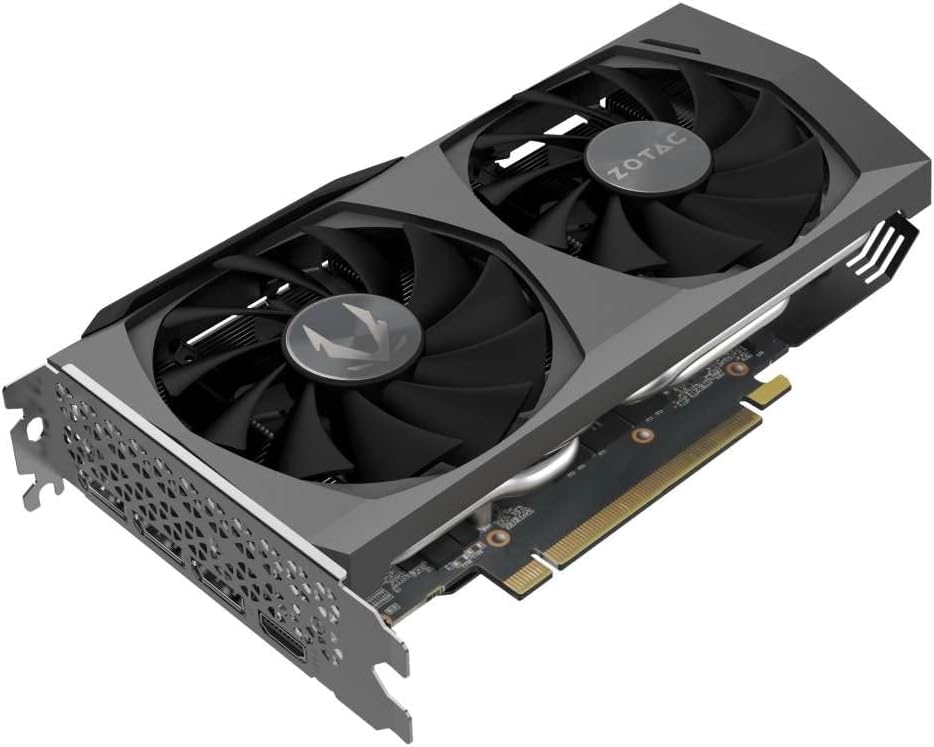 Zotac Grafikkarte Nvidia GeForce RTX 3060 Ti 8 GB Twin Edge OC LHR 8 GB Gaming GEFORCE, Schwarz RTX