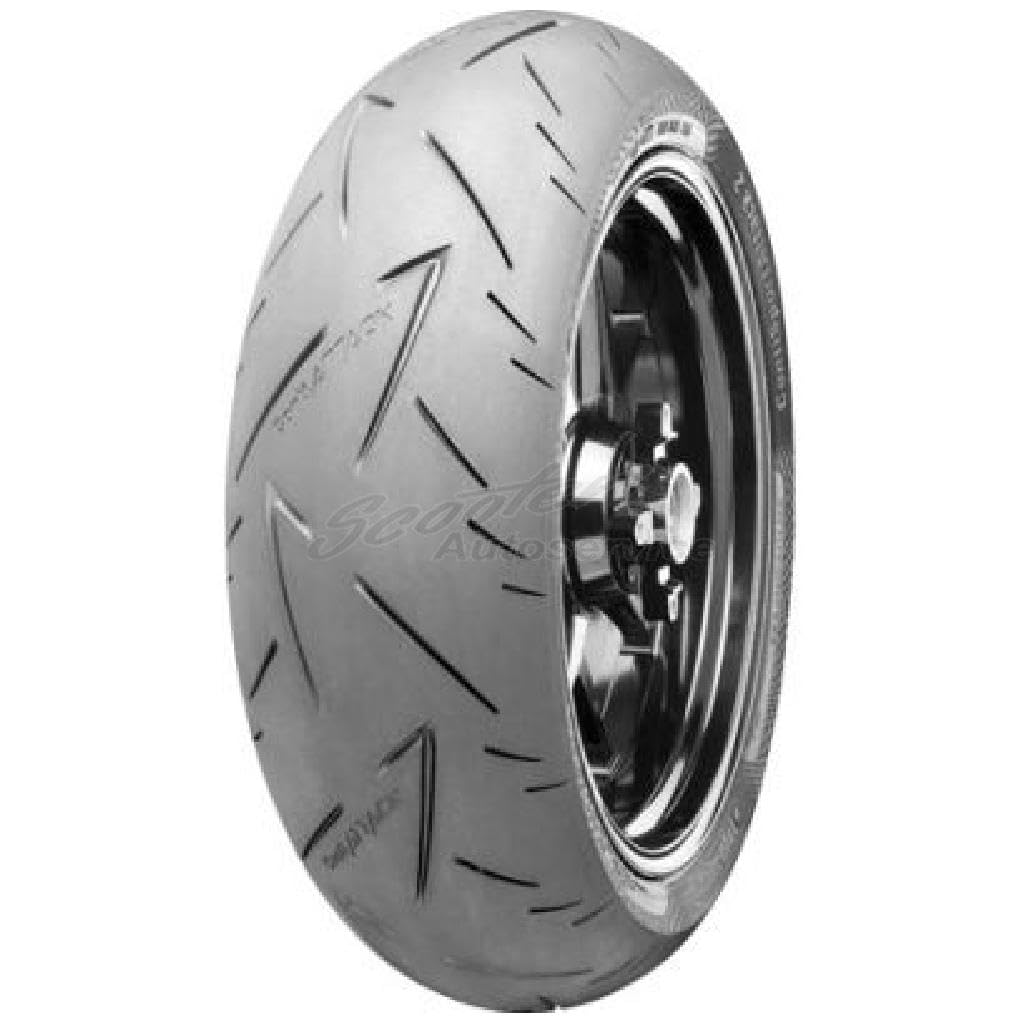 CONTINENTAL 244014000-190/55/R17 75W - E/C/73dB - Ganzjahresreifen, Schwarz, 190/55 ZR17 (75W)