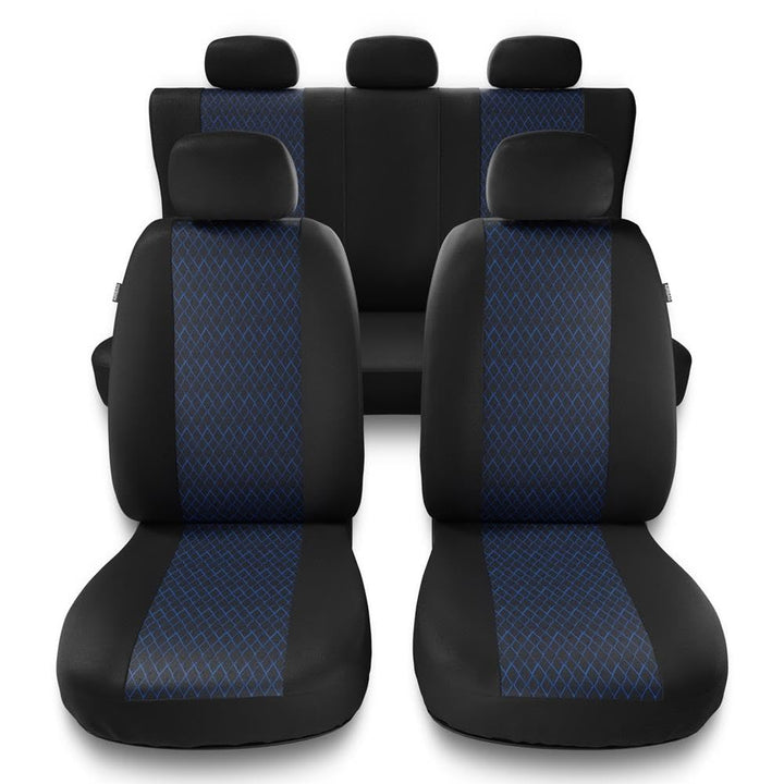 Mossa - Universal Sitzbezüge Auto kompatibel mit Skoda Fabia I, II, III, IV (1999- ) - Autositzbezüg