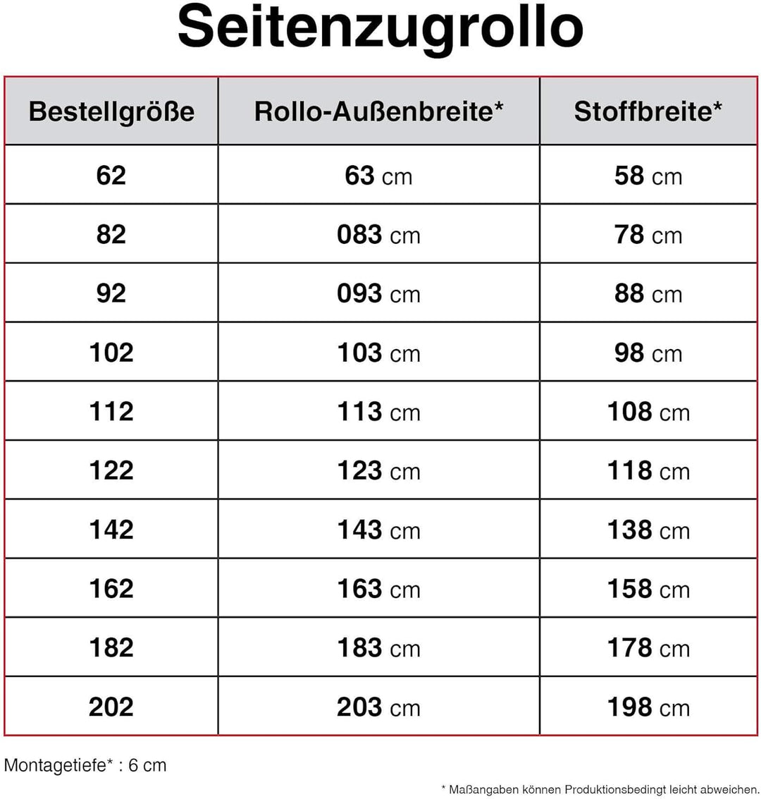 Liedeco® Rollo, Kettenzug-Rollo/Verdunkelnd, Abdunkelnd, Blickdicht / 102 x 180 (Breite x Höhe) / Fa