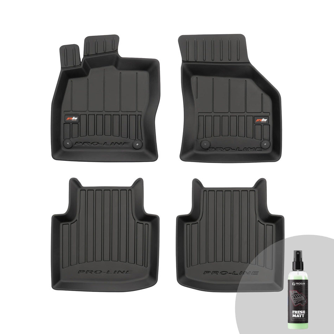 FROGUM ProLine 3D Gummimatten Exklusiven Auto Fussmatten Autofussmatten für Skoda Superb III ab 2015