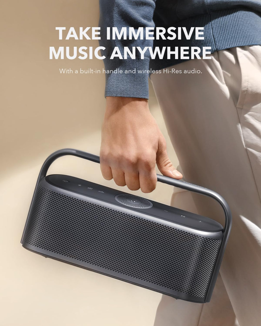 soundcore Motion x600 Bluetooth Lautsprecher, Lautsprecher Boxen Bluetooth mit Hi-Res Spatial Audio