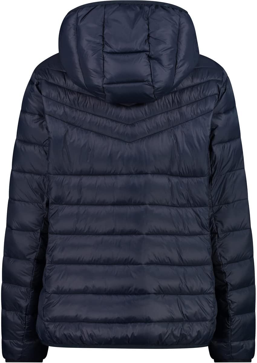 CMP Damen Hoodie Jacke Isolationsjacke 34 Black Blue, 34 Black Blue