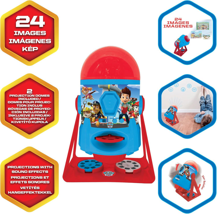 Lexibook LTC100PA Paw Patrol – Meine GESCHICHTEN ERSTRAHLEN – Geschichtenprojektor mit Sounds, Timer