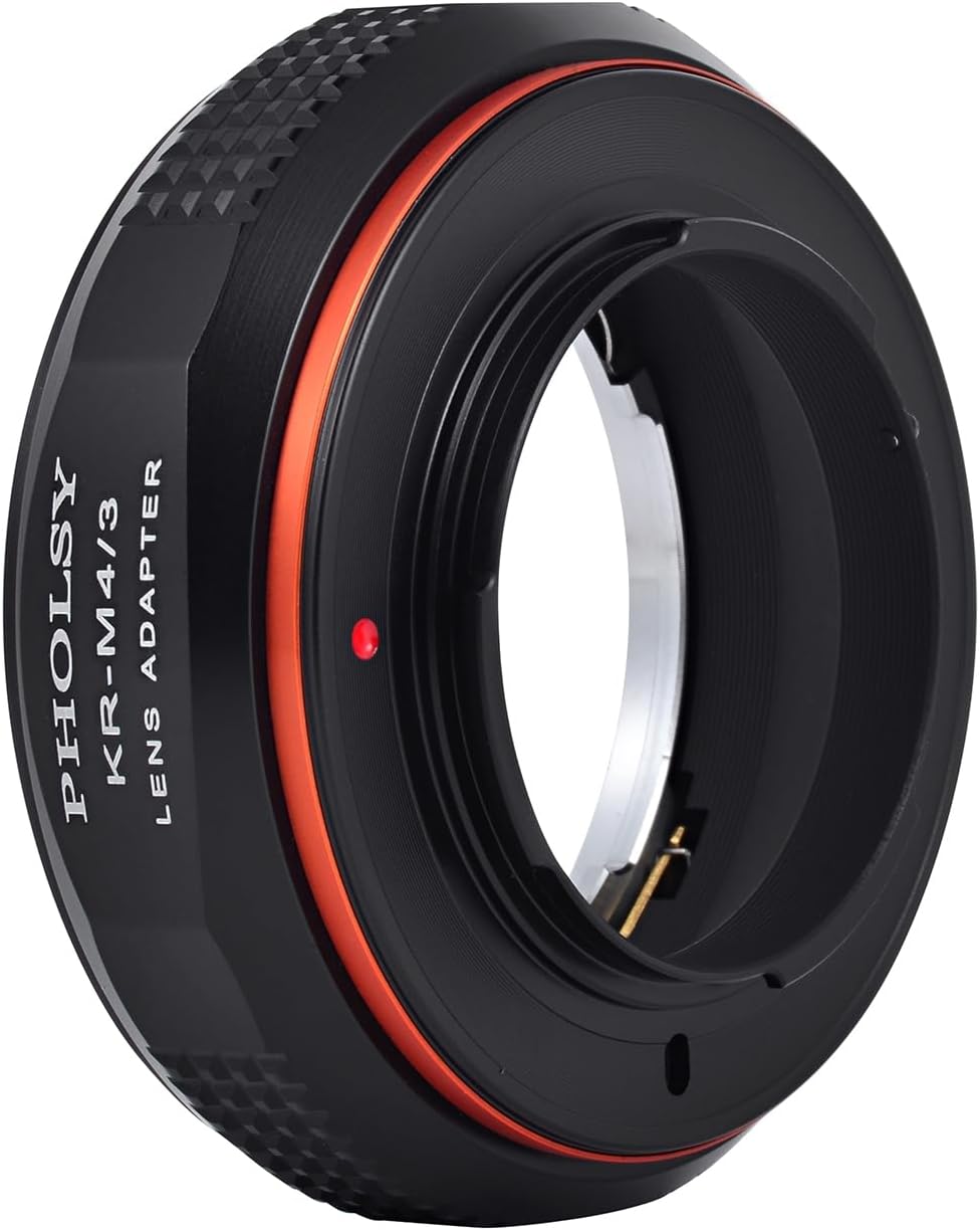 PHOLSY Objektivadapter AR auf MFT Kompatibel mit Konica AR Objektiv auf M4/3 Micro 4/3 Micro Four Th