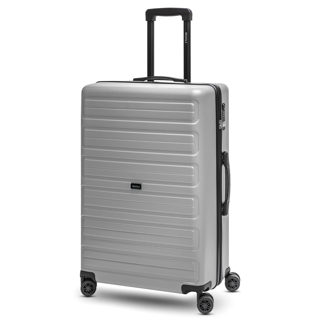 REDOLZ Mittelgrosser Hartschalen Check-in Koffer | Trolley 44 x 24 x 65 cm aus hochwertigem ABS Mate