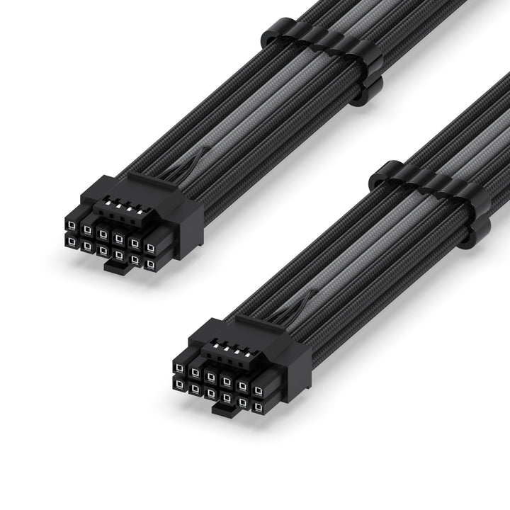EZDIY-FAB 16AWG PCI-e 5.0 12VHPWR PSU Sleeved Kabel,600W 12+4 Pin Stecker auf 12+4 Pin Stecker Kabel